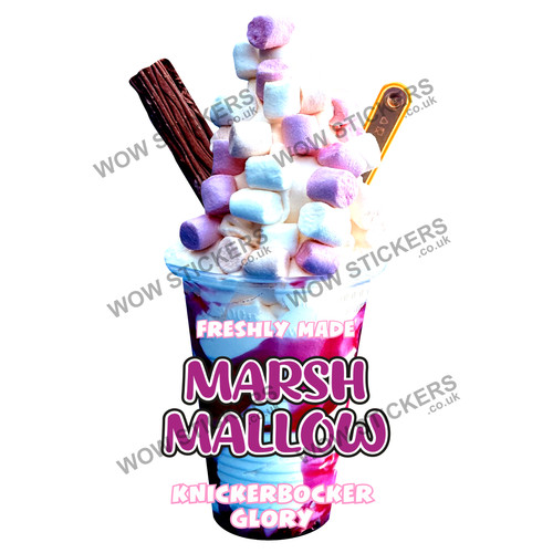 Ice cream van sticker