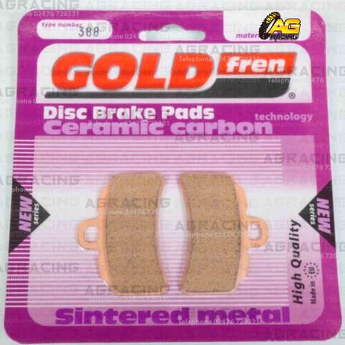 Goldfren s33 front brake - brake, pads