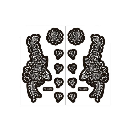 Henna stencils hand mehndi art - henna,