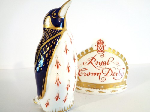 Royal crown derby penguin - crown,