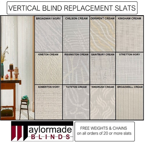 Replacement vertical blind - replacement,