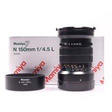 Mamiya 7 150mm F/4.5 L Short Telephoto Prime Lens Boxed -  Fits Mamiya 7, 7II