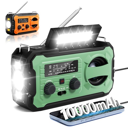 Emergency radio 10000mah - emergency, fm