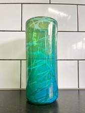 Mdina Blue Art Glass Vase