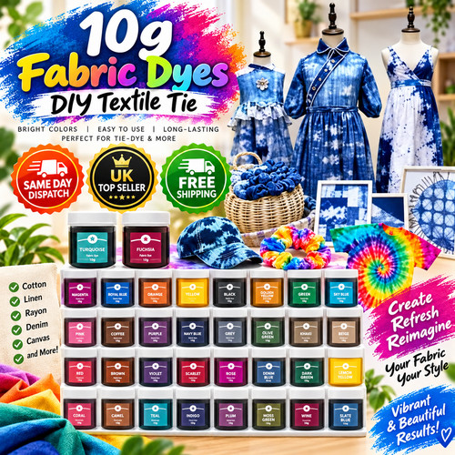 10g fabric dyes - fabric, –