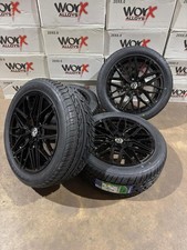 set of 18” alloy wheels &