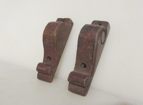 Small vintage wooden corbels - vintage,