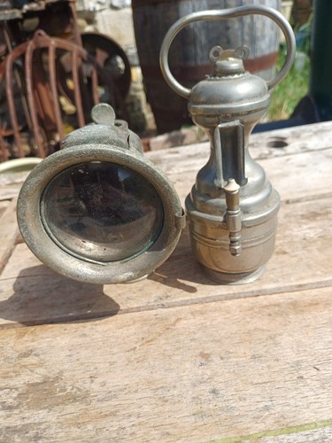 Vintage carbide bicycle - vintage,