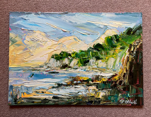 Impressionist irish coastal - irish,