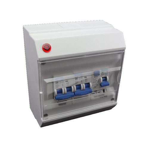 Motorhome mains consumer unit - motorhome,