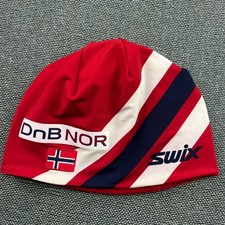 Swix Red Beanie Hat Ski Cap Sz
