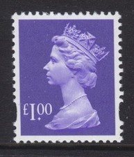 Y1743 U480 £1 Bluish Violet
