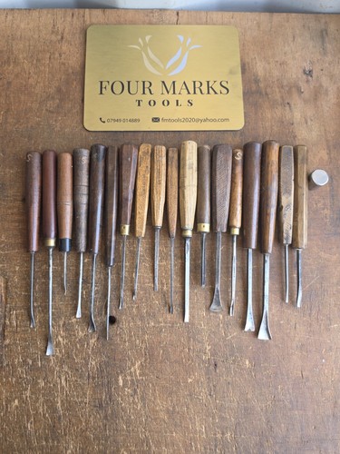 Wood carving chisels - 18,