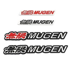 Car Sticker MUGEN Emblem Badge Decal for Honda Mugen Accord Civic Pilot Odyssey