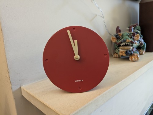Karlsson alarm clock mantel - karlsson,