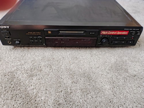 Sony mds je530 - sony, deck