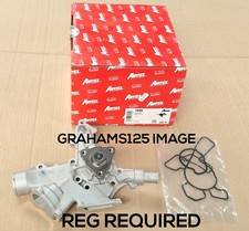WATER PUMP FITS VAUXHALL AGILA A CORSA B C 1.0 12V 1.2 16V AIRTEX 1606