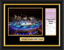 London 2012 Olympics Ticket Display Photo Frame Complete Range Of 8 Designs