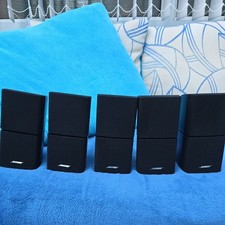 Bose Lifestyle/Acoustimass dual cube speakers X 5 
