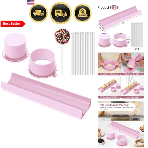 Round cake pop - with, 9