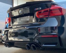 3.75" Black Stainless Exhaust