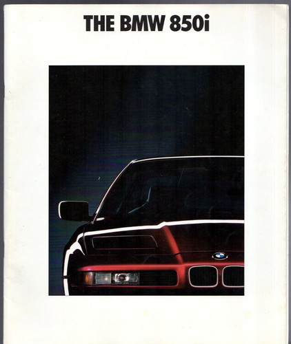 Bmw 850i 1990 1991 market - 850i, 1990-1991
