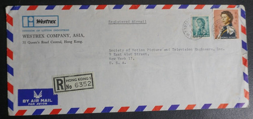 Hong kong 1969 registered - 1969,