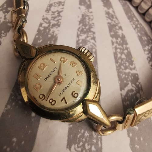 Ingersoll rolled gold ladies - ingersoll,