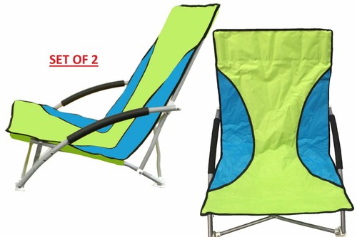 Green folding beach - x,