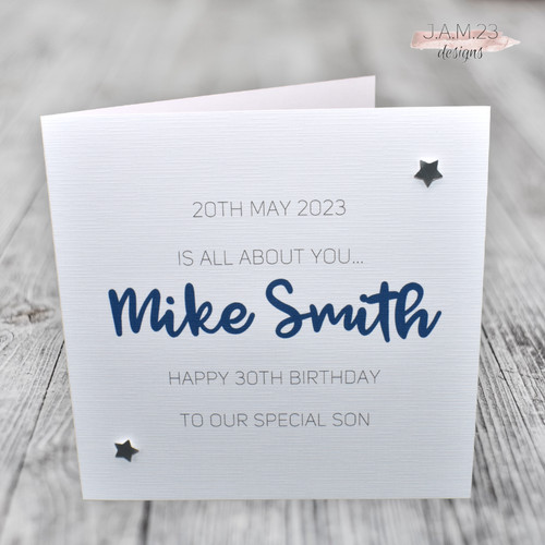 Personalised male all about - personalised,