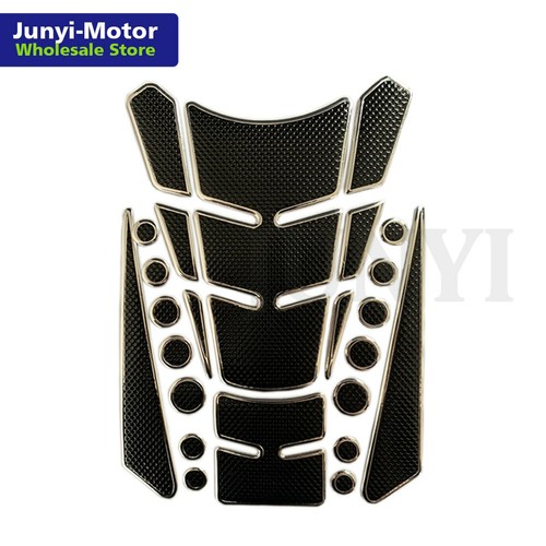 Motorcycle gas fuel tank pad - gas,