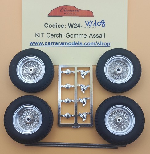 Turned spoke wheels 1960s - turned,