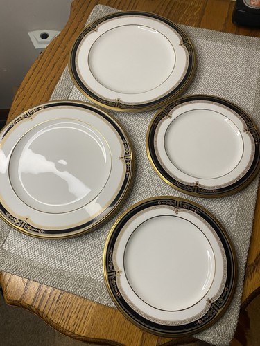 Noritake gold sable bone - &,