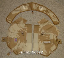 BRITISH ARMY SURPLUS ISSUE OSPREY DESERT DPM SHOULDER BRASSARD ENSEMBLE,COLLAR