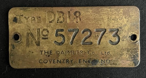 Daimler db18 consort vintage - daimler,