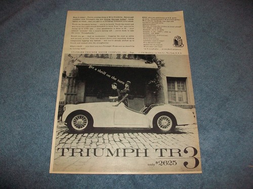 1957 triumph tr3 vintage - tr3,
