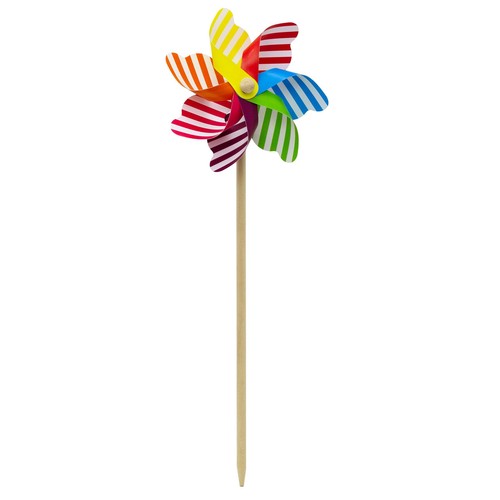 Multicoloured striped garden - multicoloured,
