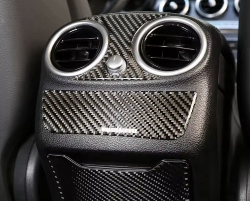 Carbon fibre rear armrest - carbon,
