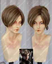 Resident Evil Leon Scott Kennedy Cosplay Wig