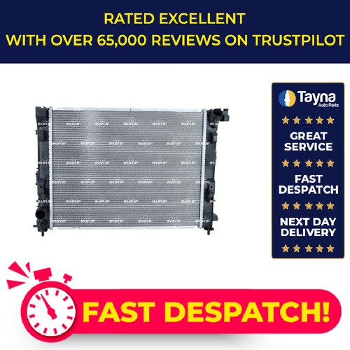 Radiator fits dacia sandero - fits,
