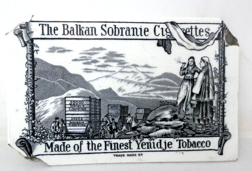 Ceramic advertising lid balkan - lid,