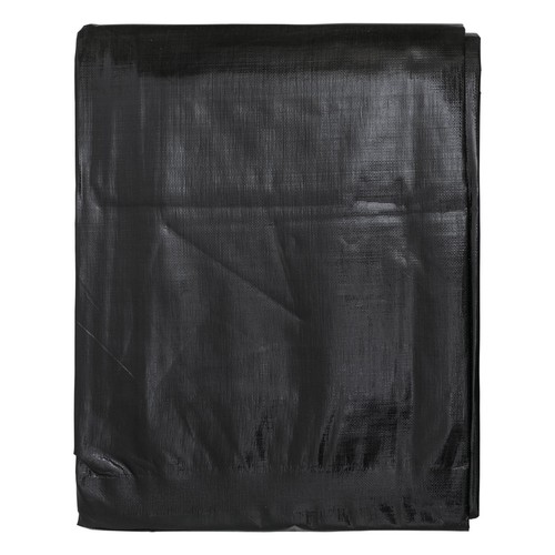 Strong 220gsm black tarpaulin - strong,