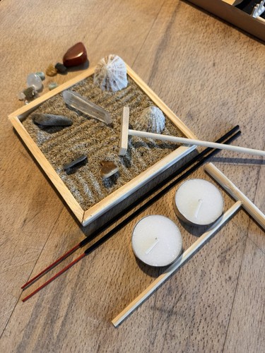 Cornish sennen sand zen garden - cornish,