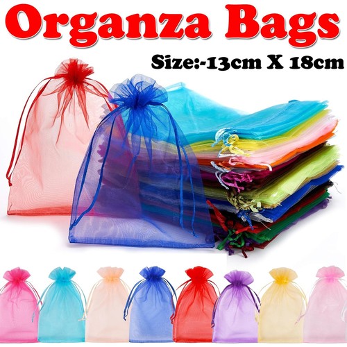 100 500pcs organza gift bags - 100-500pcs,