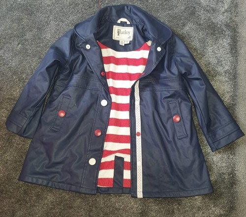 Hatley striped raincoat size - striped,