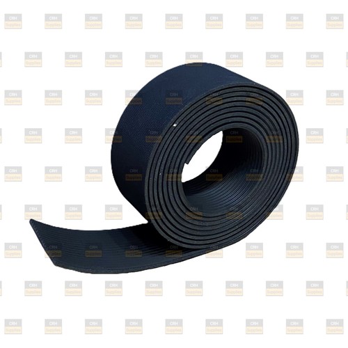 3mm fine ribbed rubber matting - rubber,