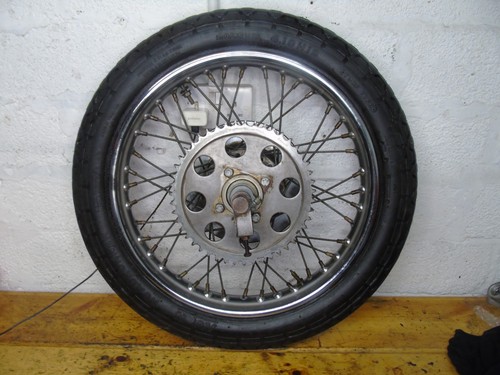 Triumph t140 rear - triumph,