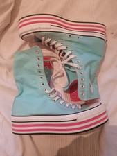Converse All Star Hi Top Platform Trainers Size 8.5UK