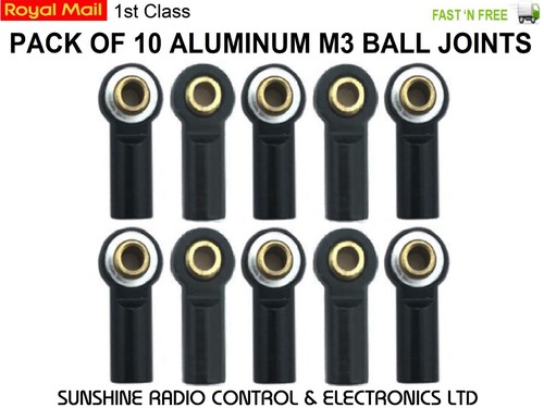 Aluminum link rod end ball - rod,
