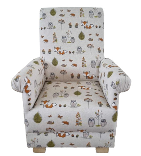 Children armchairs woodland - children's,